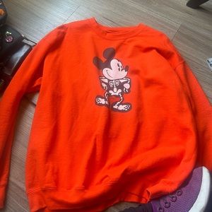 Disney Mickey’s Skeleton Halloween Costume Sweatshirt